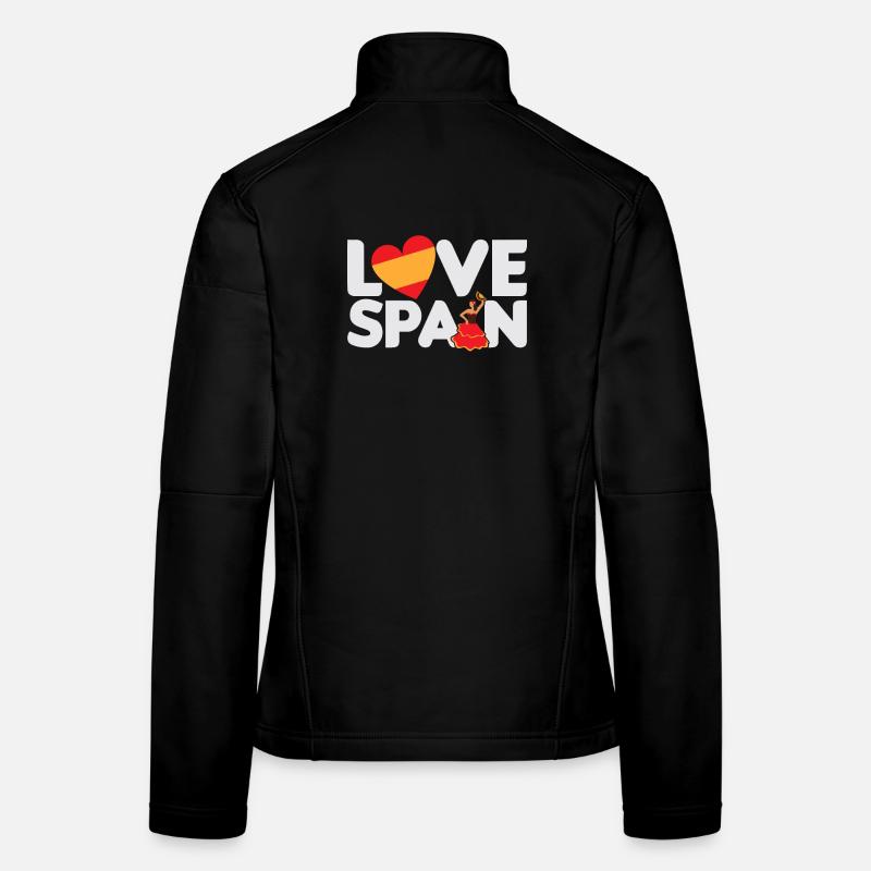 Love Spain - Ich liebe Spanien Frauen Softshelljacke