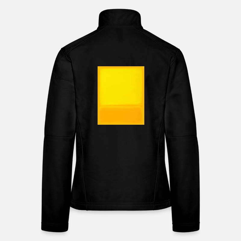 Rothko-Stil in digitalen Farben Frauen Softshelljacke