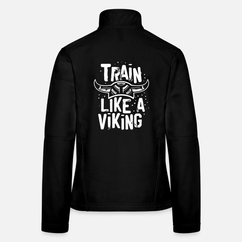 Geschenk 'Train Like a Viking', Nordic Force Frauen Softshelljacke