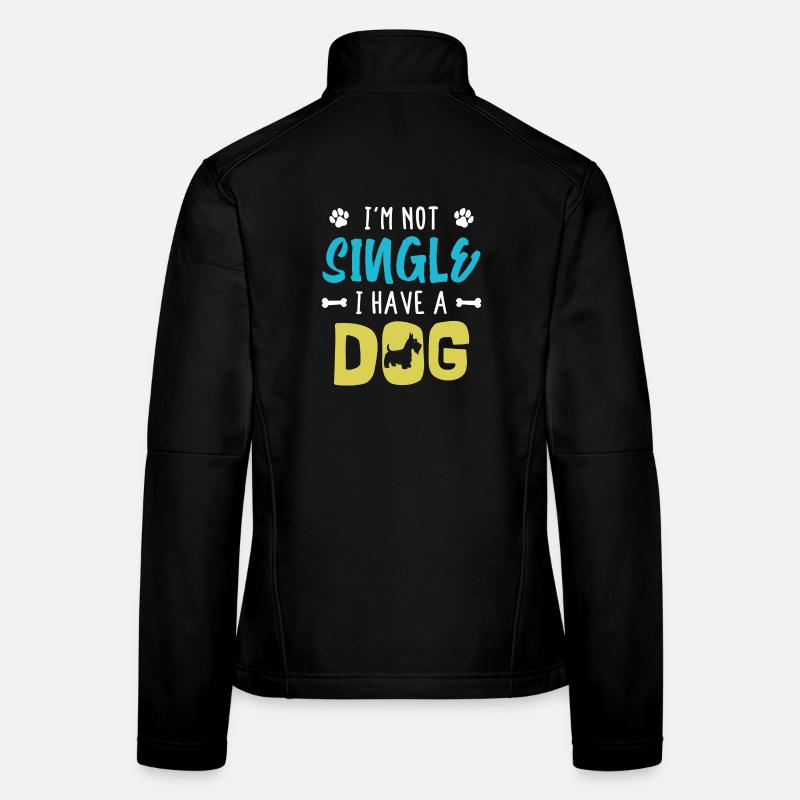 Hund Statement Lieblingstier Haustiere Tiere Frauen Softshelljacke