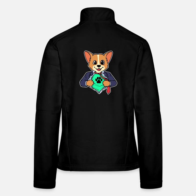 Chien Chiot Animaux de compagnie Cuddly Pets Animaux Veste en tissu softshell Femme