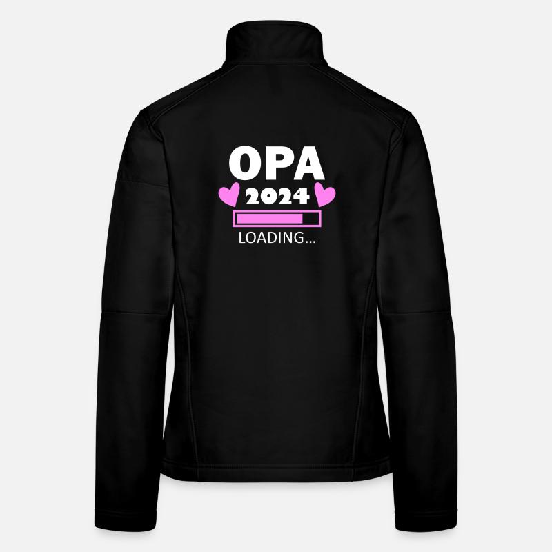 Opa 2024 - Opa werden - Opa loading 2024 Frauen Softshelljacke
