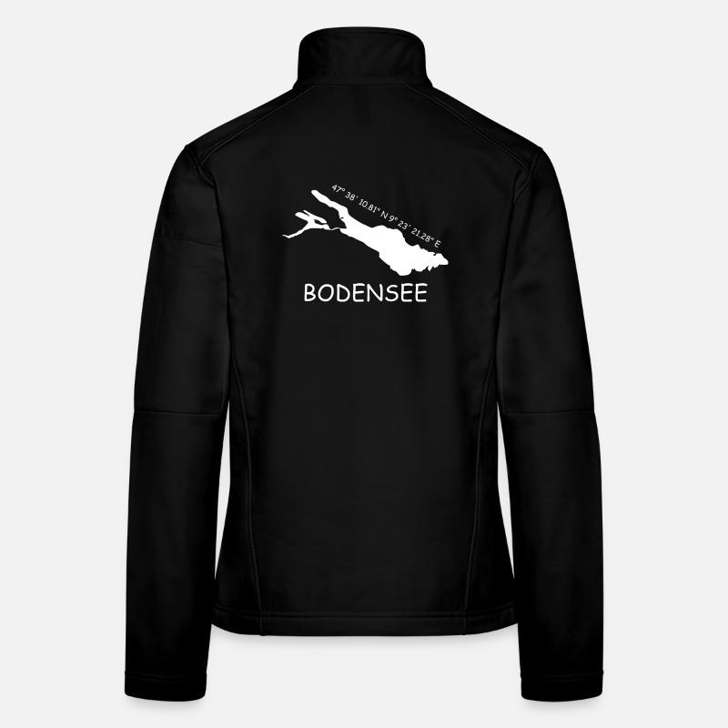 Bodensee Koordinaten Frauen Softshelljacke