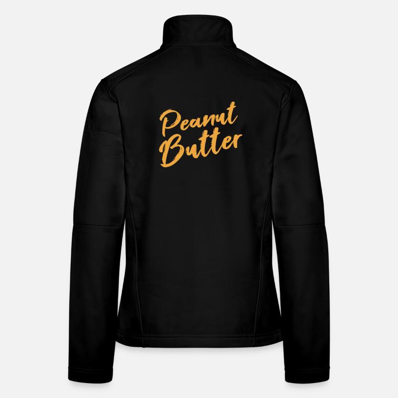 Erdnussbutter Frauen Softshelljacke