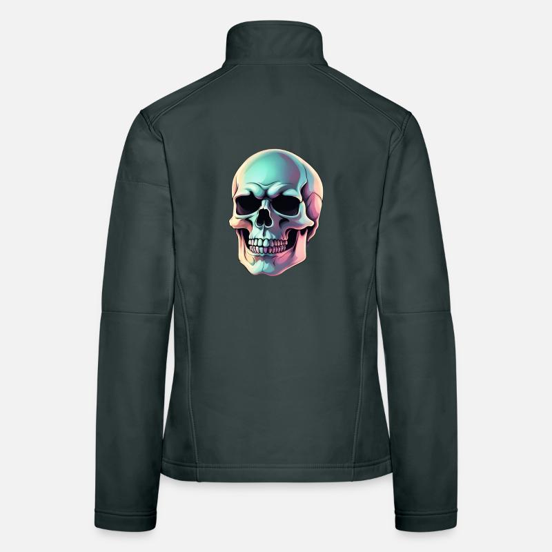 Printflow Skull Frauen Softshelljacke