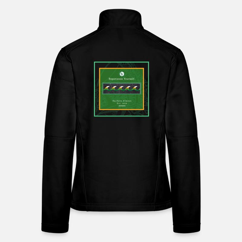 Surf Design Waves Logo Women's Softshell Jacket
