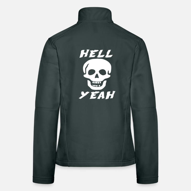 Stone Cold skull hell yeah Women's Softshell Jacket