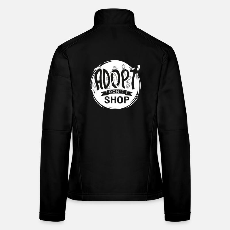 Adopt Don't Shop Women's Softshell Jacket