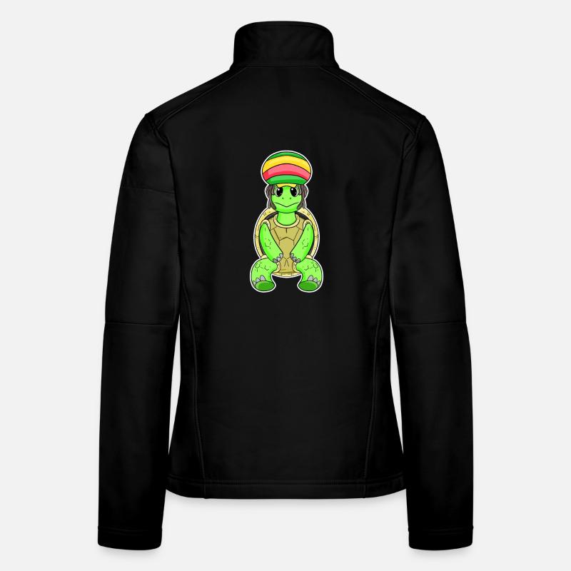 Rasta Schildkröte Frauen Softshelljacke