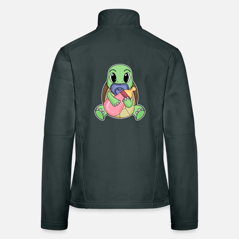 Baby Turtle Women's Softshell Jacket