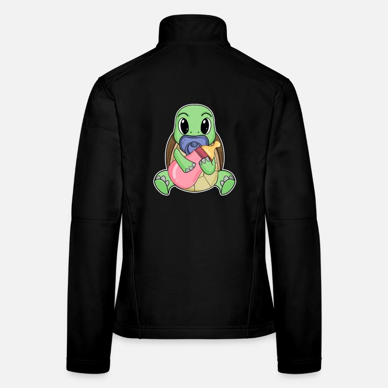 Baby Turtle Women's Softshell Jacket