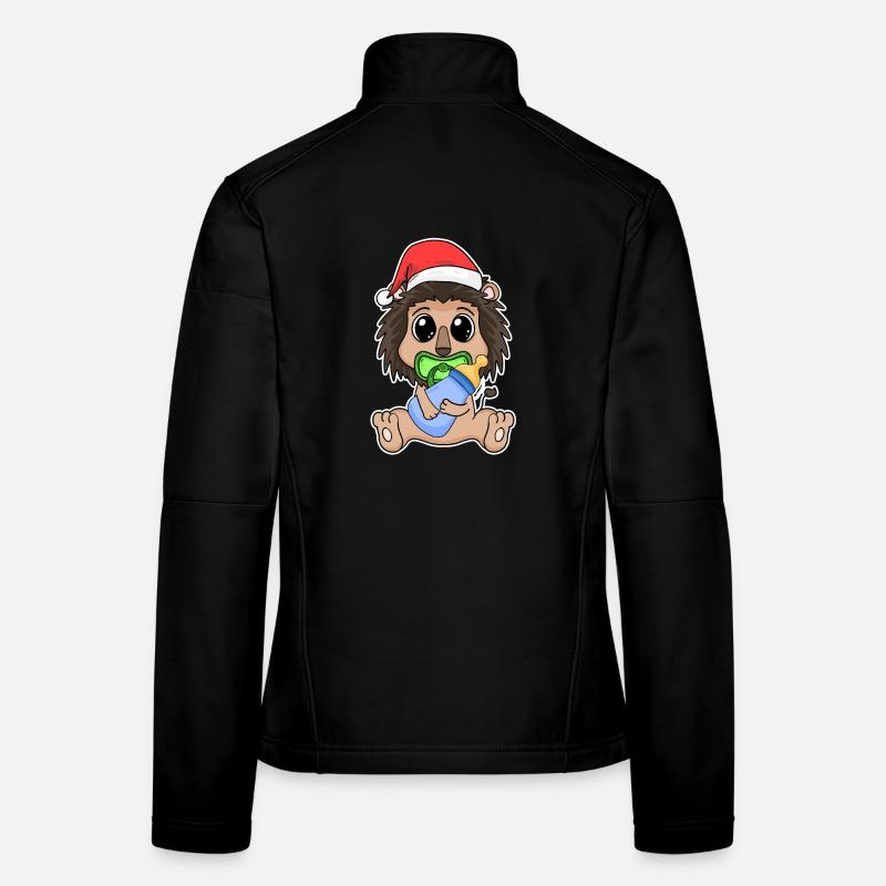 Noël Bébé Lion Veste en tissu softshell Femme