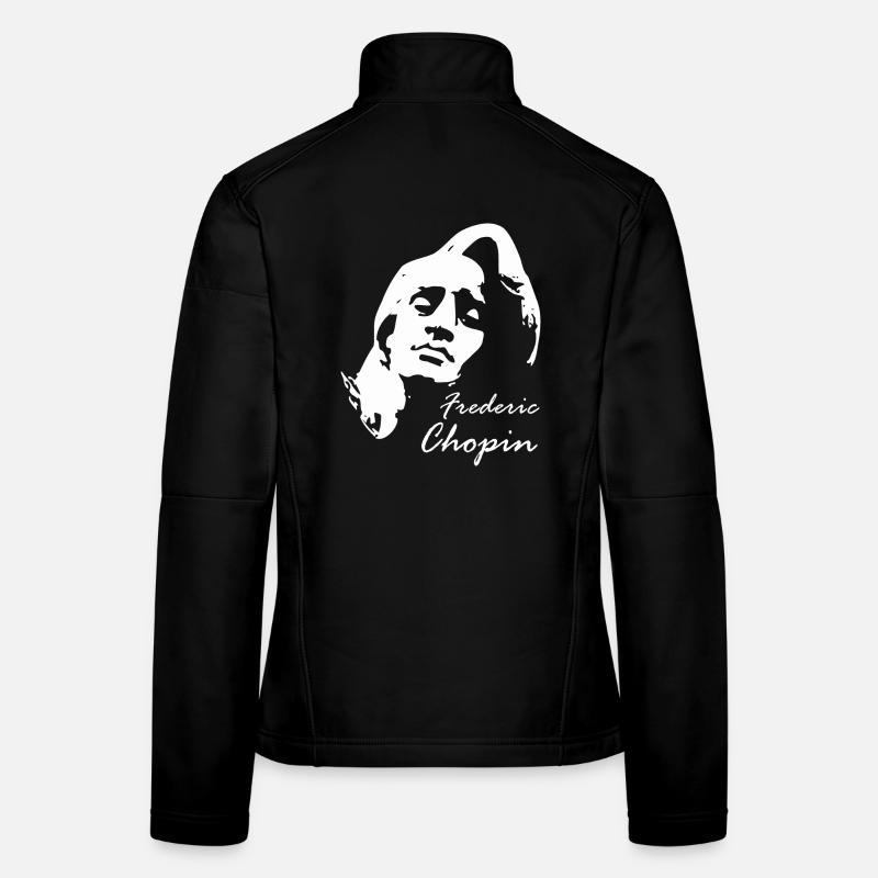 Chopin Frederic - Women's Softshell Jacket - black