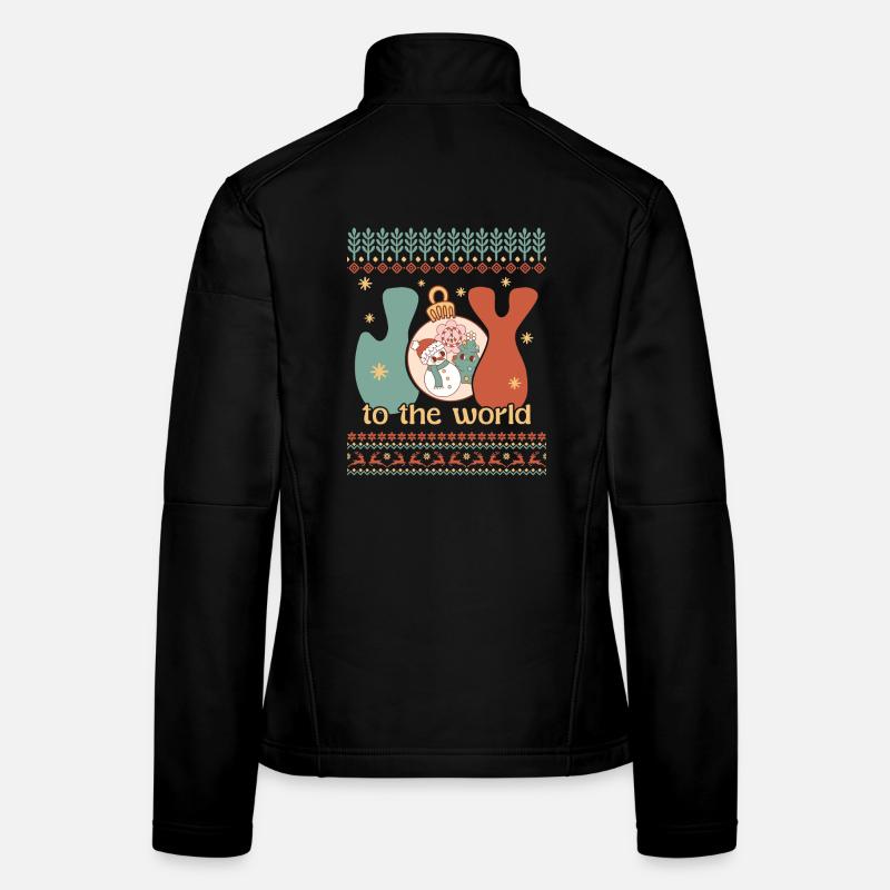 Hässlicher Weihnachtspullover Frauen Softshelljacke