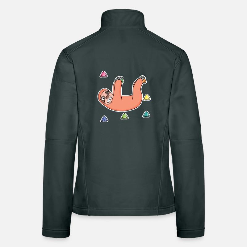 Sloth, Rock Climbing, Rock Climbing Women's Softshell Jacket