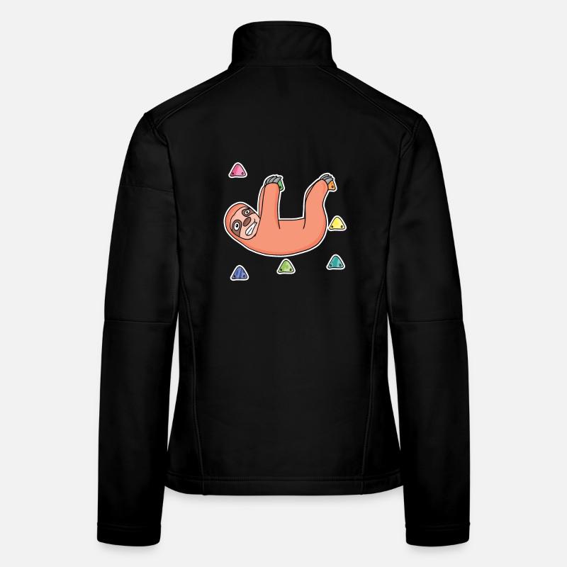 Faultier Felsklettern Klettern Frauen Softshelljacke