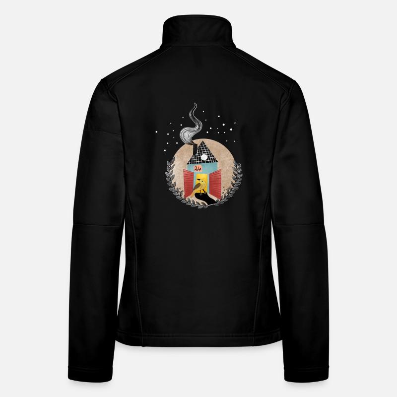 Joyeux Noël Veste en tissu softshell Femme