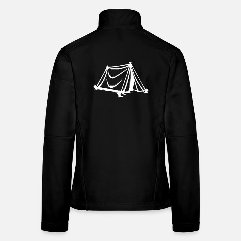 Camping, Camping, Relaxing, Wanderlust, Hiking, Holidays Women's Softshell Jacket