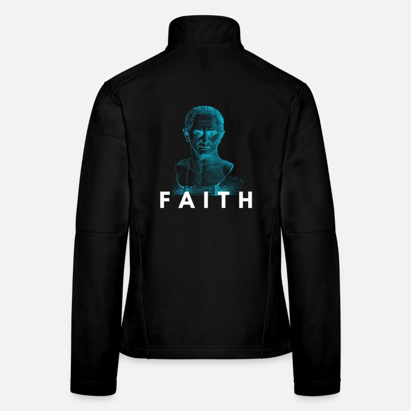 Marcus Aurelius Stoic Philosophy Faith Shirt Frauen Softshelljacke