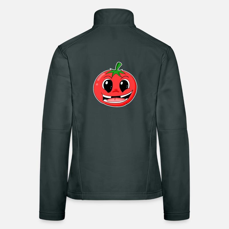 Tomate Veste en tissu softshell Femme