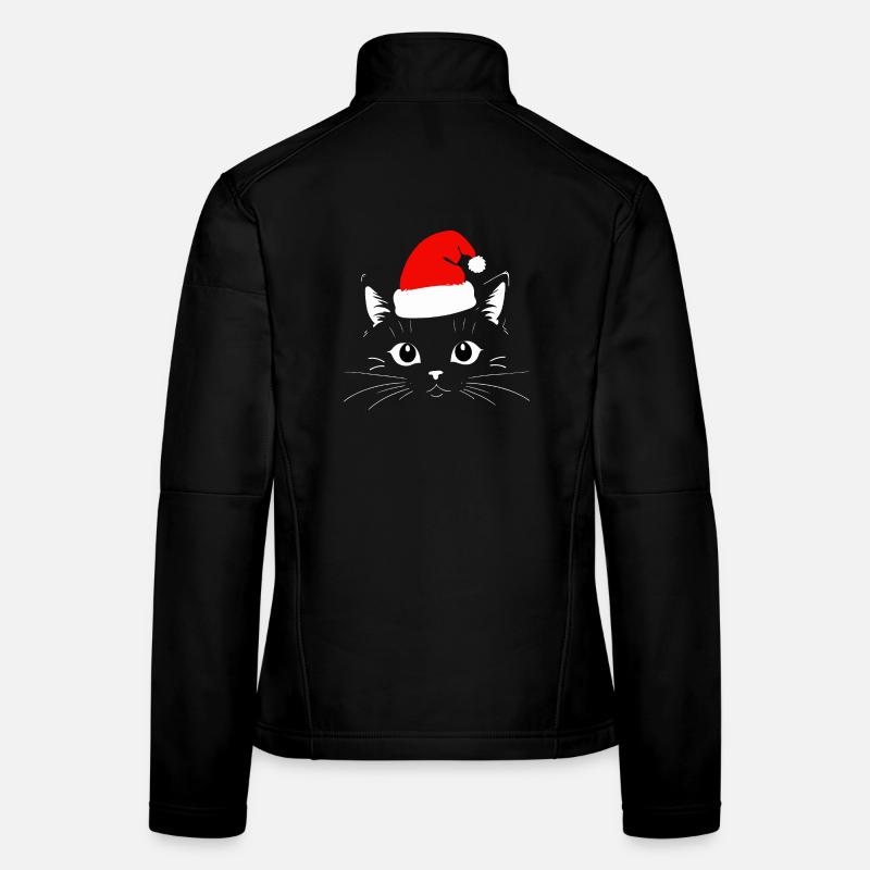 Cat Christmas Women's Softshell Jacket