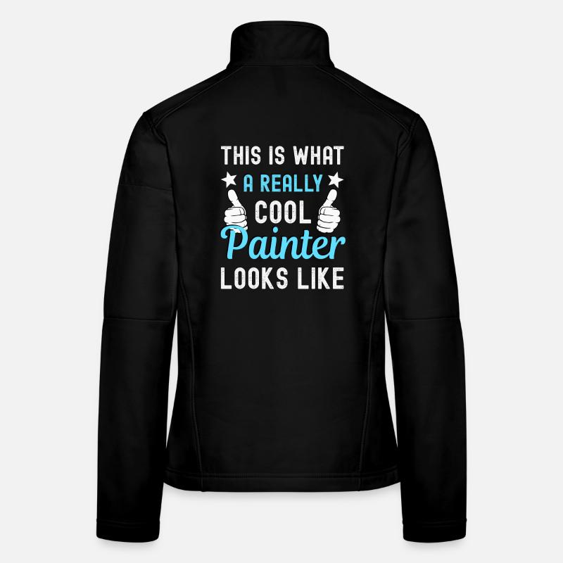 Maler Malerin Frauen Softshelljacke