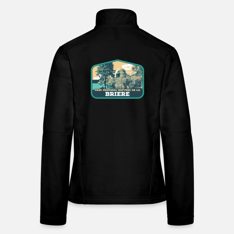 Brière Landscape Badge: Authentic Nature Women's Softshell Jacket