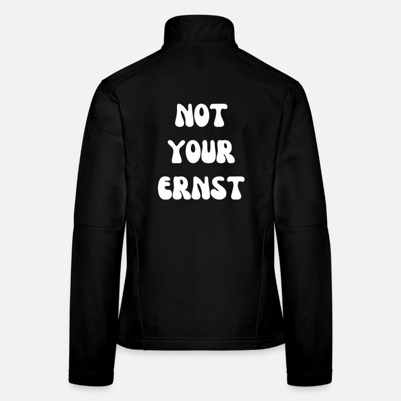 Not your Ernst Denglisch Frauen Softshelljacke
