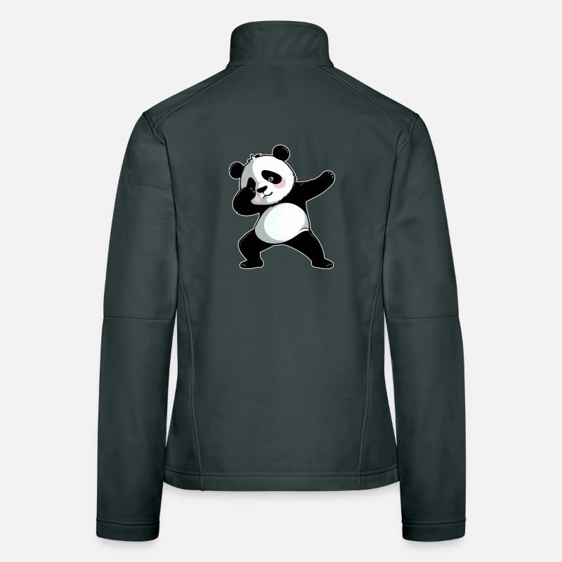 Dabbing Panda Women's Softshell Jacket