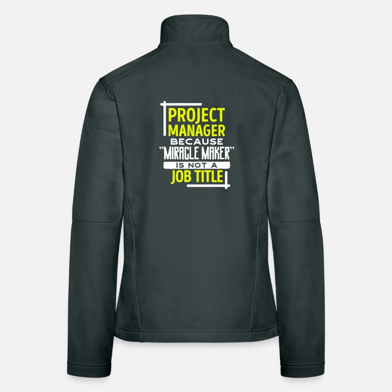 Projektmanager Statement Job Manager Karriere Frauen Softshelljacke
