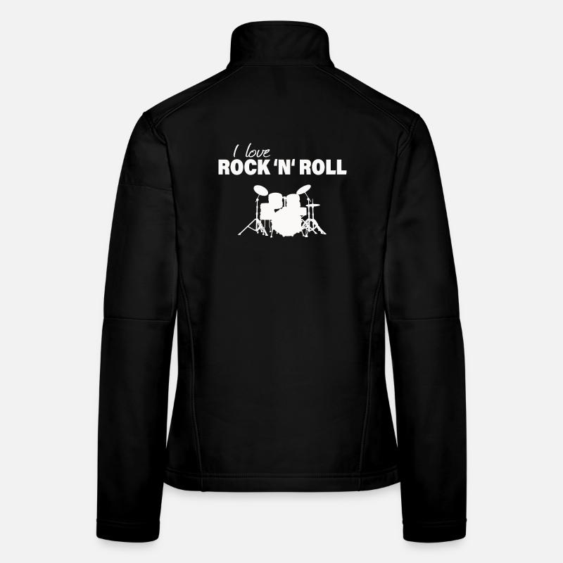 J’ADORE LE ROCK 'N' ROLL Veste en tissu softshell Femme