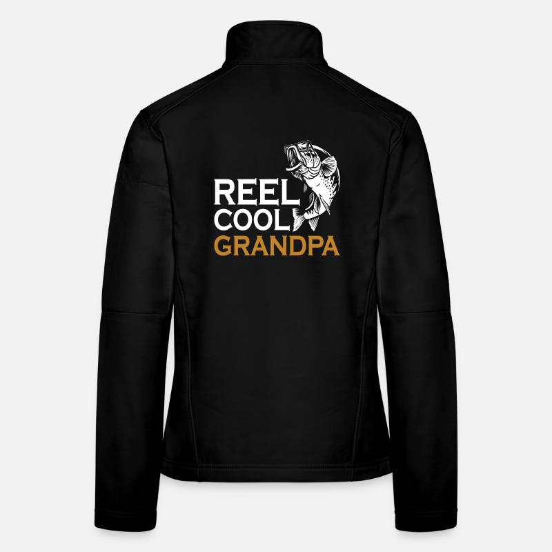 Moulinet de pêche Grandpa Conquer Cool Veste en tissu softshell Femme