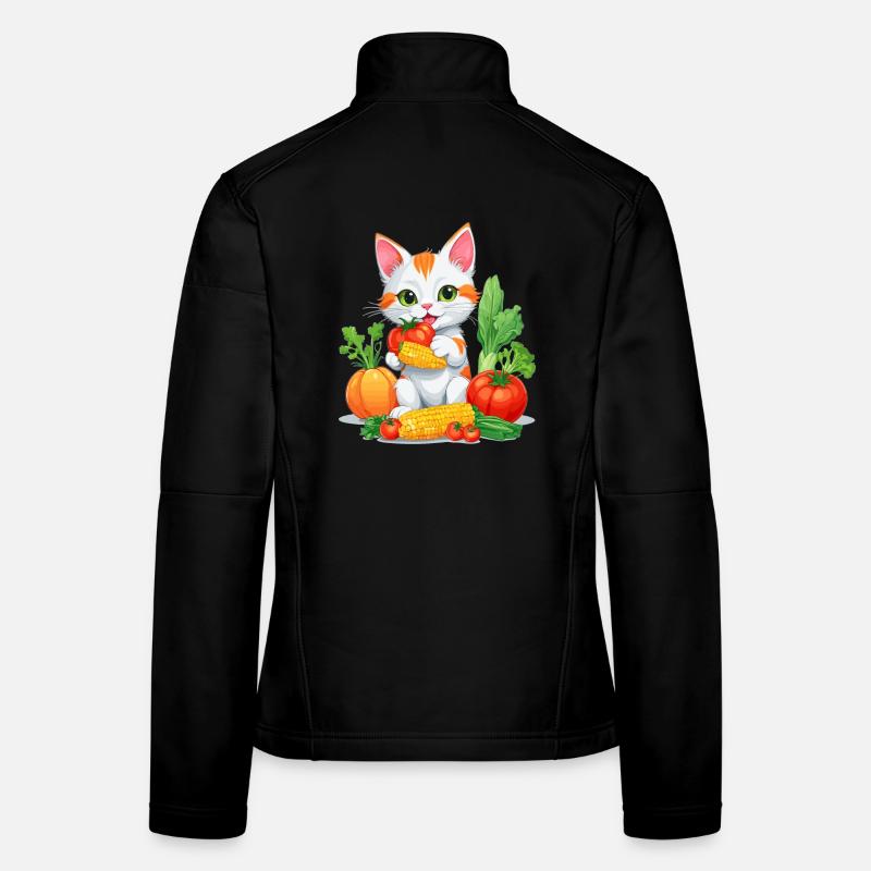 Organic Cat Women's Softshell Jacket