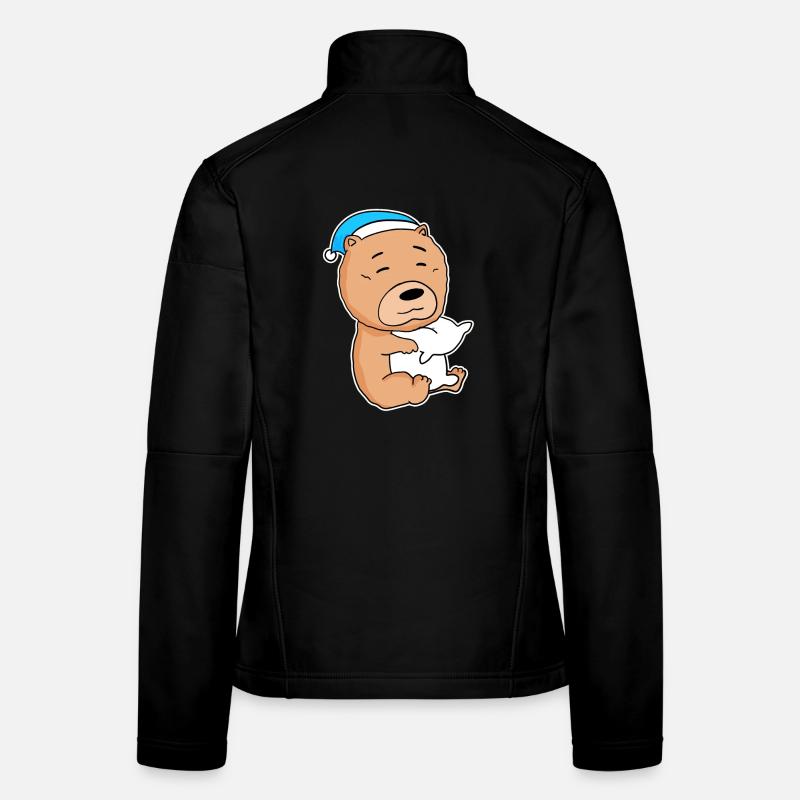 Chow Chow Schlafen Müdigkeit Hund Hunderasse Frauen Softshelljacke