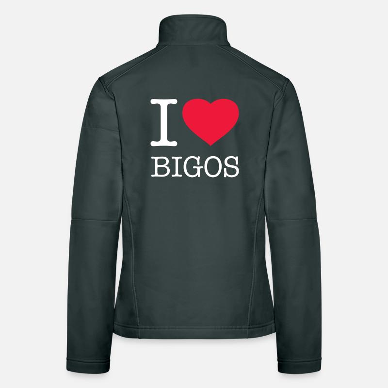 I LOVE BIGOS Women's Softshell Jacket