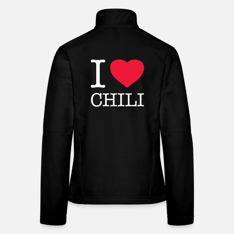 J’ADORE LE CHILI Veste en tissu softshell Femme