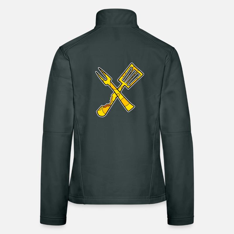 Koch Kochen Restaurant Frauen Softshelljacke