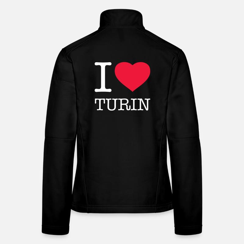 J’AIME TURIN Veste en tissu softshell Femme