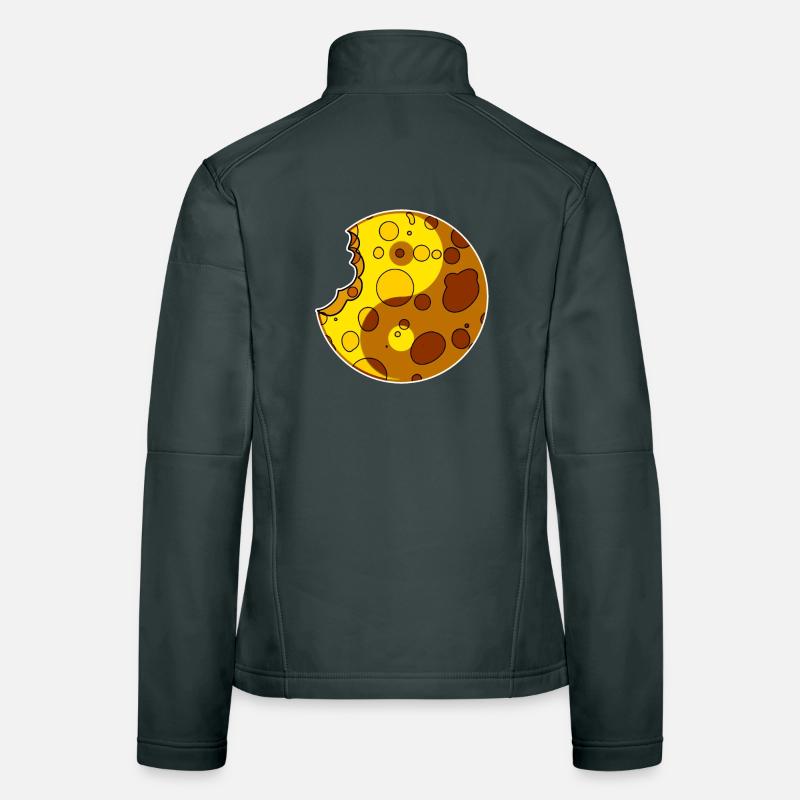 Cheese Yin Yang Women's Softshell Jacket