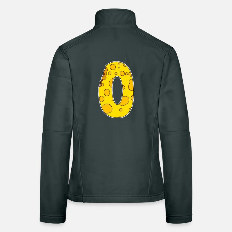 Zahl 0 - Null Frauen Softshelljacke