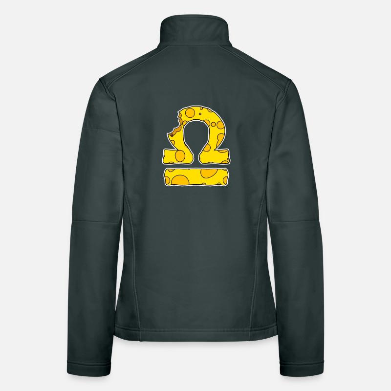 Sternzeichen Waage Symbol Frauen Softshelljacke
