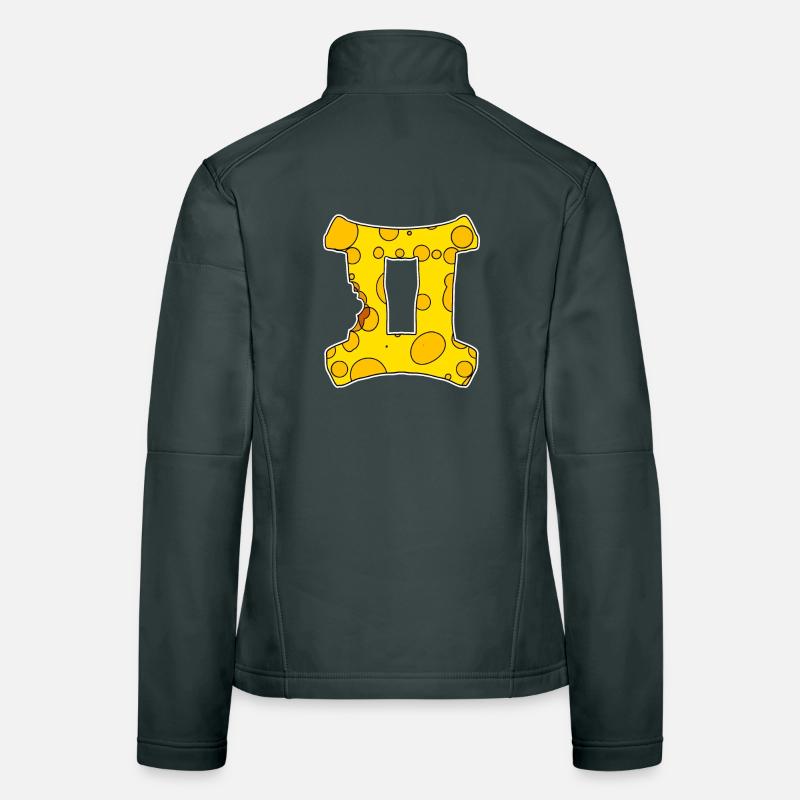 Sternzeichen Zwillinge Symbol Frauen Softshelljacke