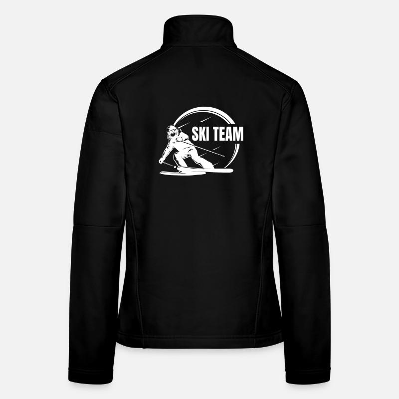 Ski Team Skier School Skiing Ski Team Ski Women's Softshell Jacket