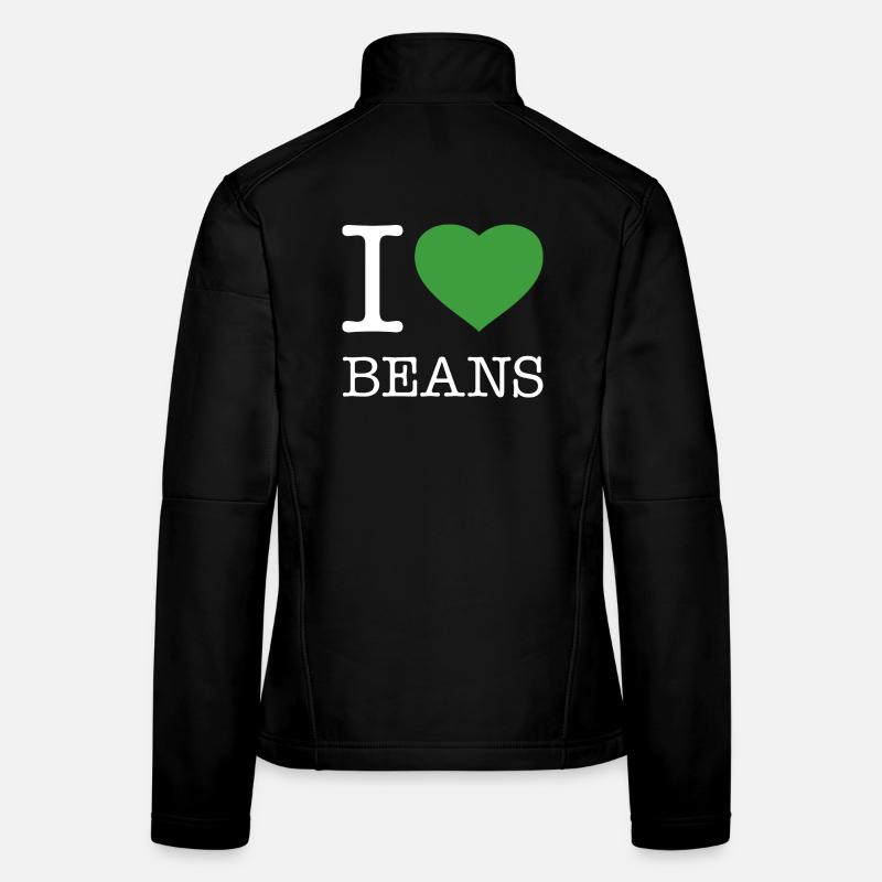 J’AIME LES HARICOTS Bohnen Veste en tissu softshell Femme