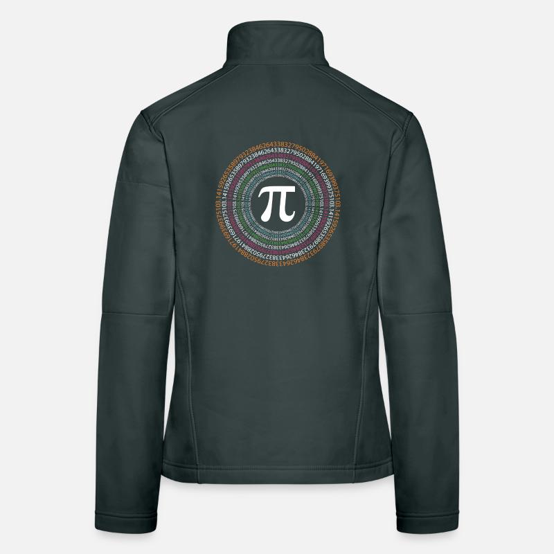Pi-Tag - Glücklicher Pi-Tag Frauen Softshelljacke