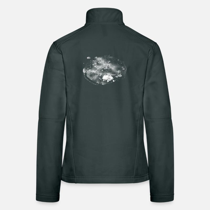 Background WHITE stormy | raster background Women's Softshell Jacket