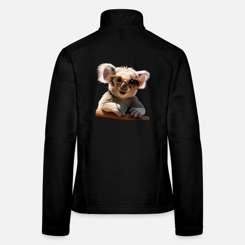 Koala Australien Koalas Koalabär Süßer Koala Bär - Frauen Softshelljacke - Schwarz