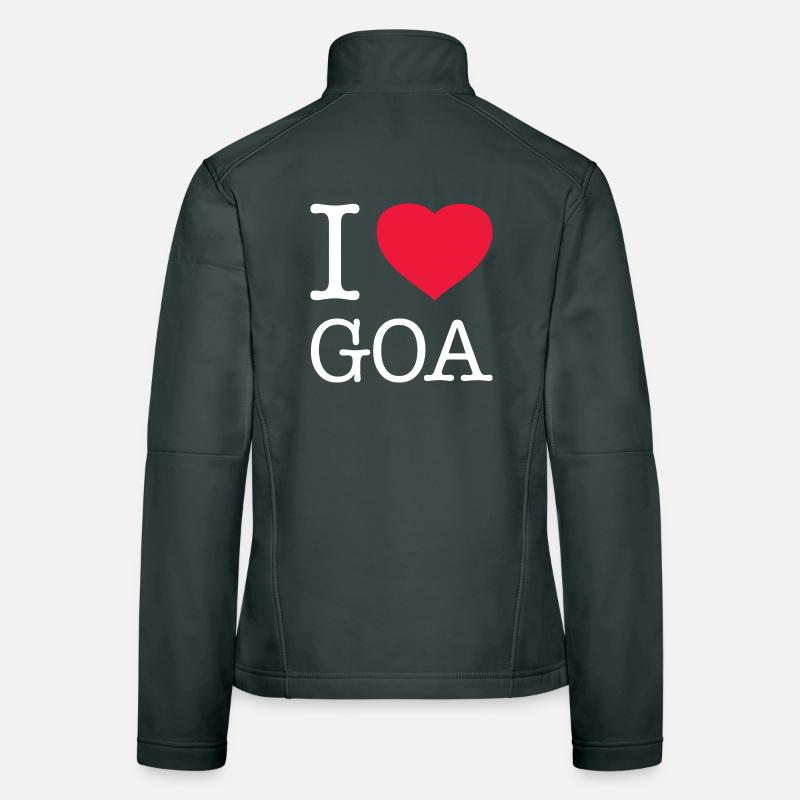 I LOVE GOA Women's Softshell Jacket