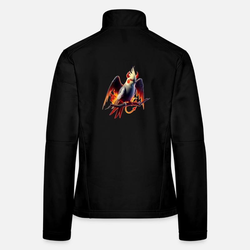 Teufelsnymph (02) Frauen Softshelljacke