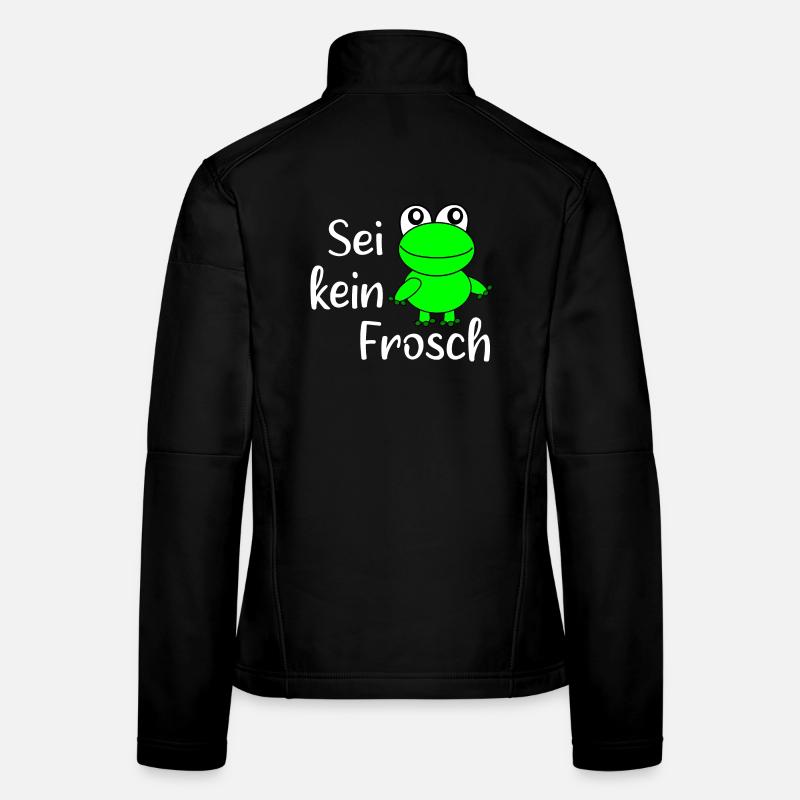 Carnaval, Carnaval, Costume, Grenouille Veste en tissu softshell Femme